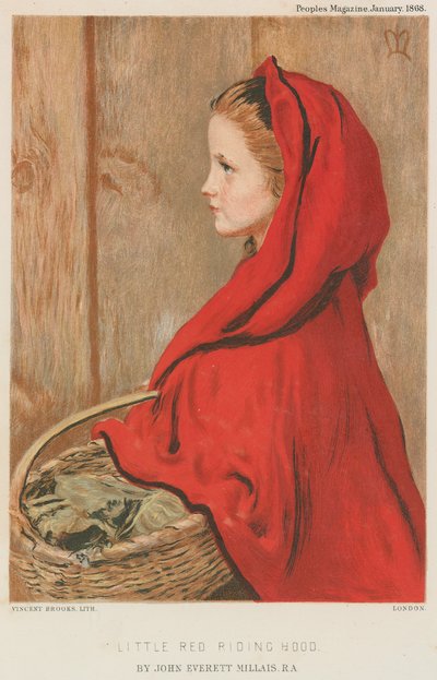 Rotkäppchen von John Everett Millais