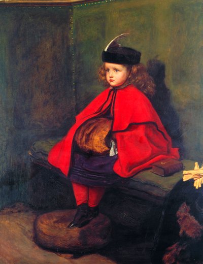 Meine erste Predigt, 1863 von John Everett Millais