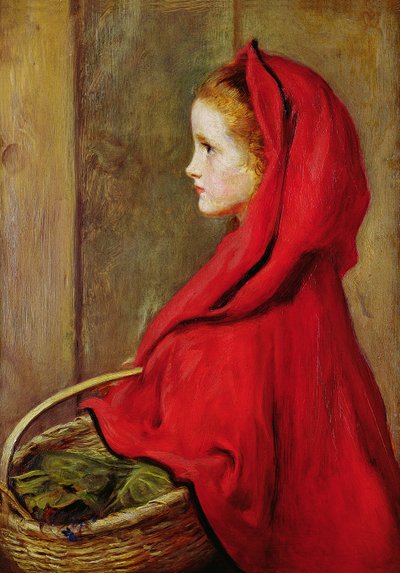 Rotkäppchen von John Everett Millais