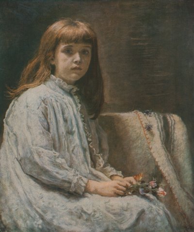 Der Genesende, 1875, ca. 1930 von John Everett Millais