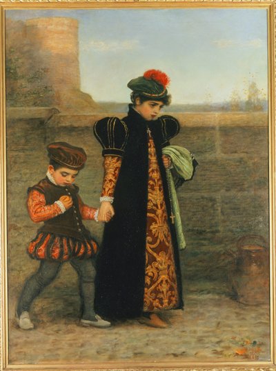 Die Kindheit der Heiligen Theresa von John Everett Millais
