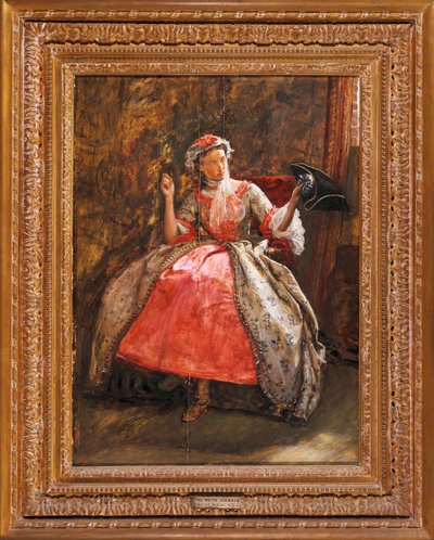 Der weiße Kokarde von John Everett Millais