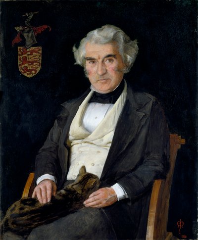 Thomas Combe, 1850 von John Everett Millais