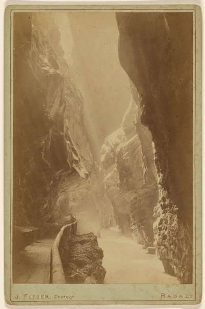 Quelle der Bäder von Pfaefers (Schweiz) von John Fetzer