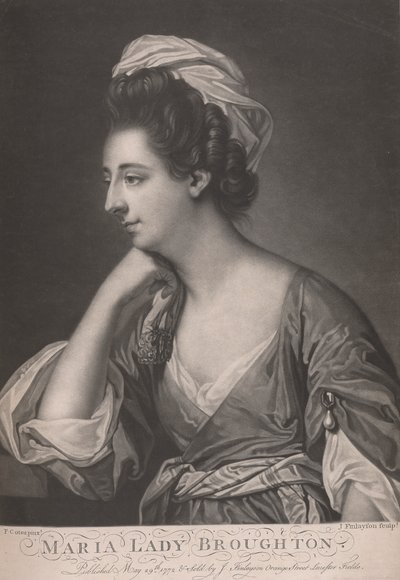 Maria, Lady Bronghton (gest. 1785) von John Finlayson