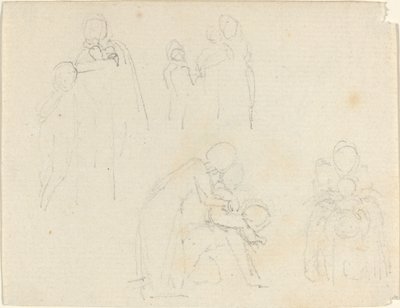 Vier Figurengruppen von John Flaxman