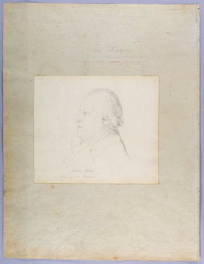 Porträt von William Blake, um 1804 von John Flaxman