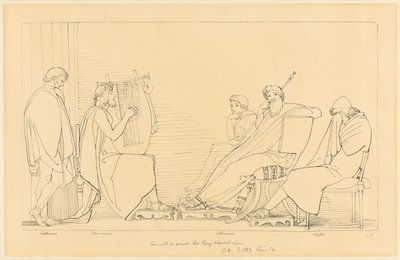 Das Lied des Demodokos von John Flaxman
