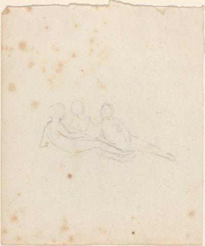 Drei liegende Frauenfiguren von John Flaxman