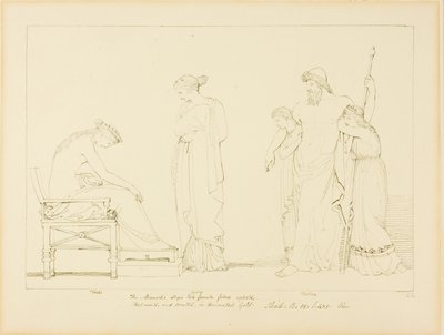 Vulkan und Thetis von John Flaxman