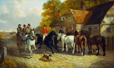 Auf dem Weg zur Barnet-Messe von John Frederick Herring Junior