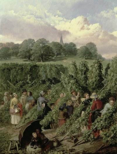 Die Hopfenpflücker von John Frederick Herring Senior
