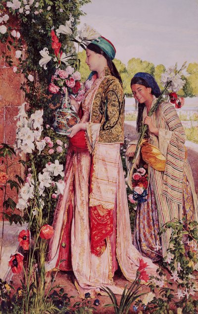 Lilium Auratum von John Frederick Lewis