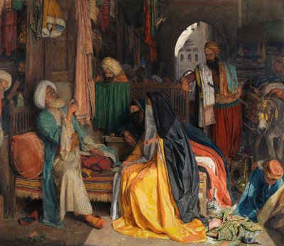 Die zweifelhafte Münze, 1869 von John Frederick Lewis