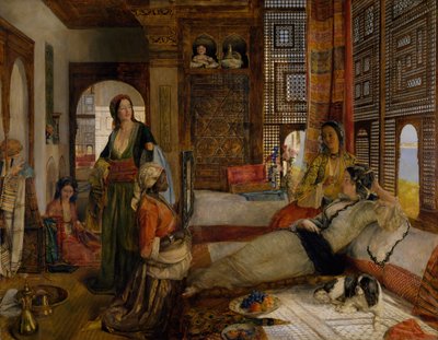 Das Harem, 1876 von John Frederick Lewis