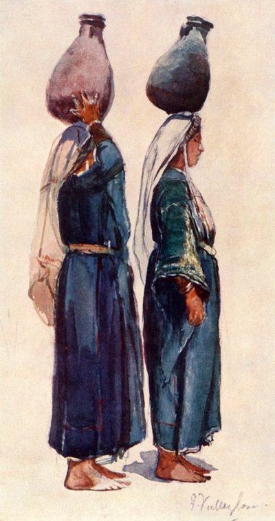 Studien syrischer Bäuerinnen, 1902 von John Fulleylove