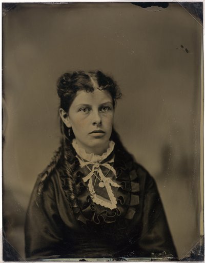 Porträt einer Frau von John G. Ellinwood