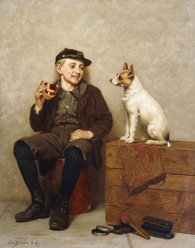 Ich werde mit dir teilen von John George Brown