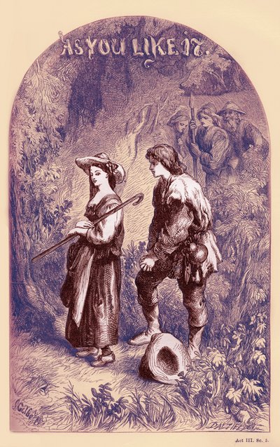 Wie es euch gefällt von William Shakespeare von John Gilbert