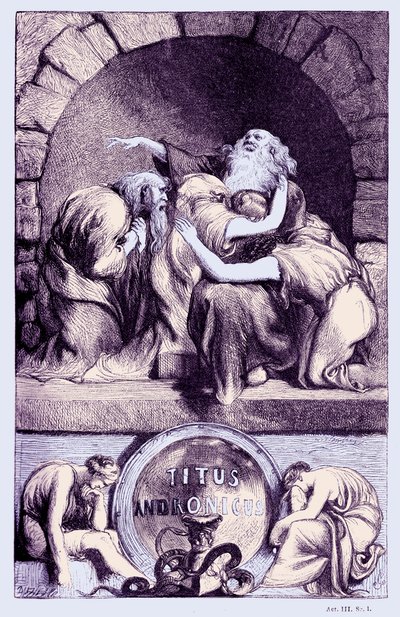 Titus Andronicus von John Gilbert