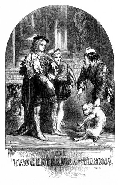 Die zwei Herren aus Verona von John Gilbert