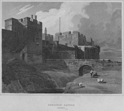 Carlisle Castle, Cumberland, 1814 von John Greig