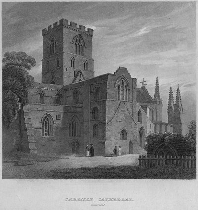 Kathedrale von Carlisle, Cumberland, 1814 von John Greig