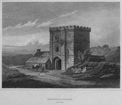 Wetheral Priory, Cumberland, 1814 von John Greig