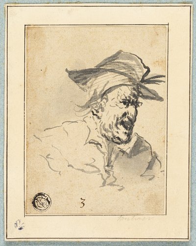 Charakterskizze von John Hamilton Mortimer