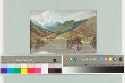 Brathay Hall, 1808 von John Harden