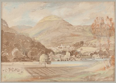 Felder außerhalb von Brathay, 1812 von John Harden