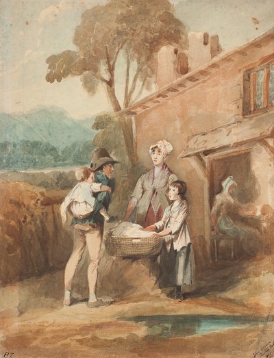 Wäsche, 1809 von John Harden