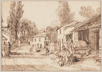 Marktplatz, 1825 von John Harden