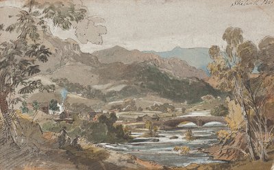 Skelwith Brücke, 1812 von John Harden