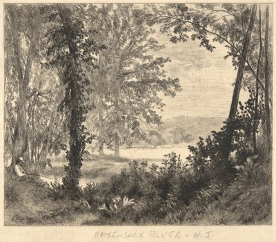 Hackensack River, New Jersey von John Henry Hill