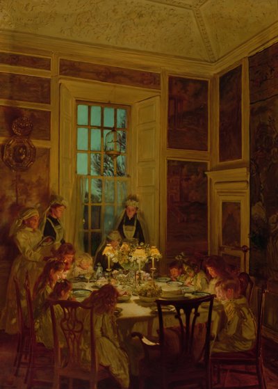 Großmutters Geburtstag, 1893 von John Henry Lorimer