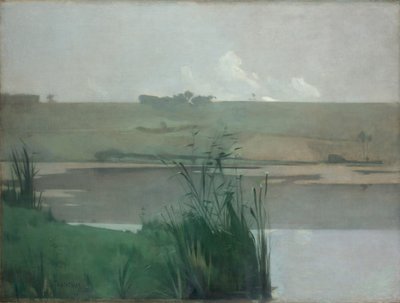 Arques-la-Bataille, 1885 von John Henry Twachtman
