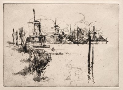 Dordrecht von John Henry Twachtman