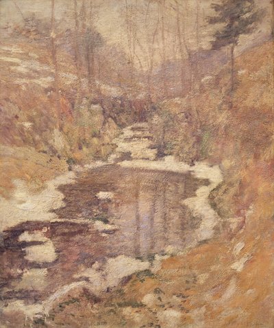 Hemlock Pool, ca. 1900 von John Henry Twachtman