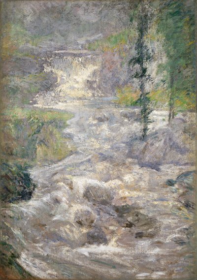 Die Quelle des Regenbogens von John Henry Twachtman