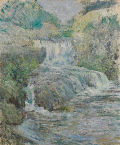 Wasserfall von John Henry Twachtman