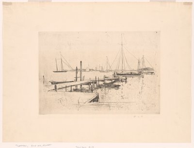 Yachthafen von John Henry Twachtman