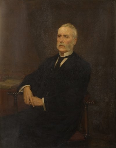 Porträt von John Hall von John Hodgson Campbell