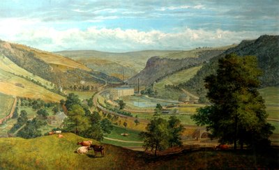 Todmorden-Tal von Charlestown, 1860 von John Holland