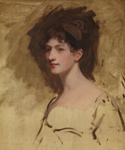 Lady Hester King, gestorben 1873 von John Hoppner