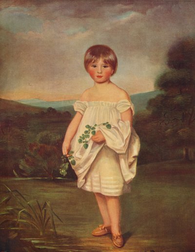 Miss Van Diest, um 1800, um 1915 von John Hoppner