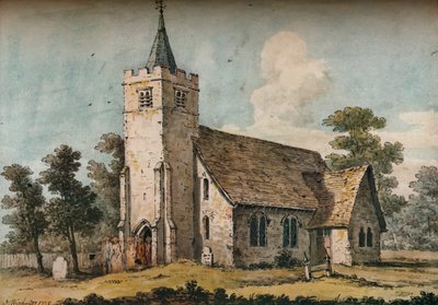 Hayes Kirche, Kent, 1775 von John Inigo Richards