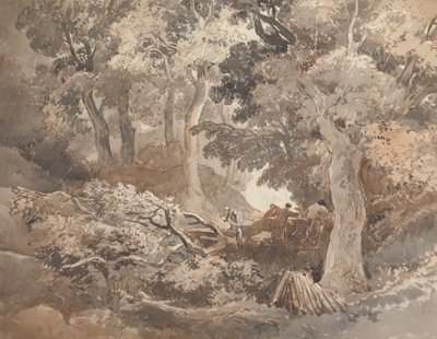 Holzfäller von John James Chalon