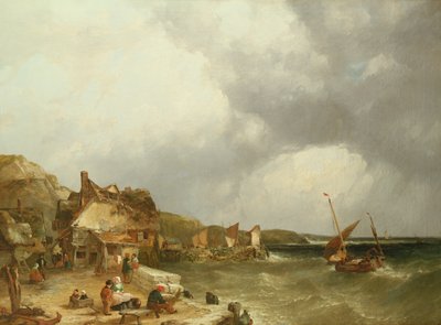 Die Küste bei Etaples, 1853 von John James Wilson