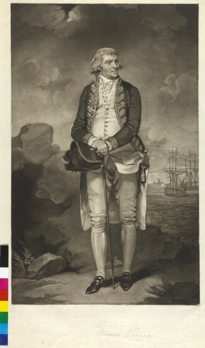 Edward Vernon von John Jones